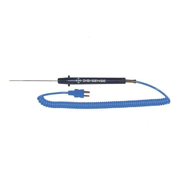Type-T, Hypo Tip Probe, 4"L, Mini-Conn,